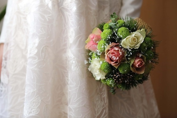 decoration, love, arrangement, marriage, bride, bouquet, wedding, engagement, rose, flower