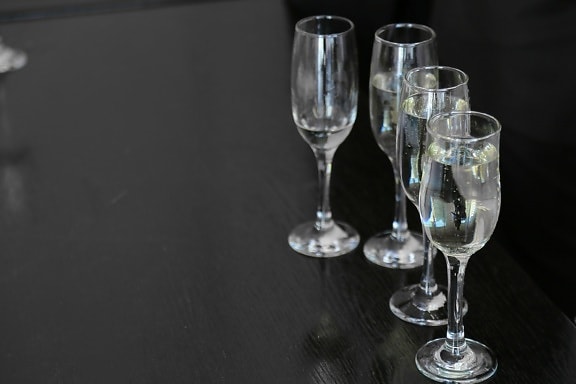 vin blanc, verre, Champagne, parti, vin, lunettes, alcool, boisson, boisson, célébration