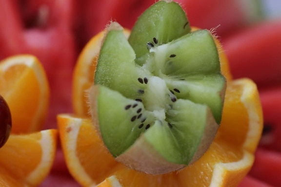 kiwi, seed, close-up, tropical, carvings, fruit, food, healthy, health, fresh