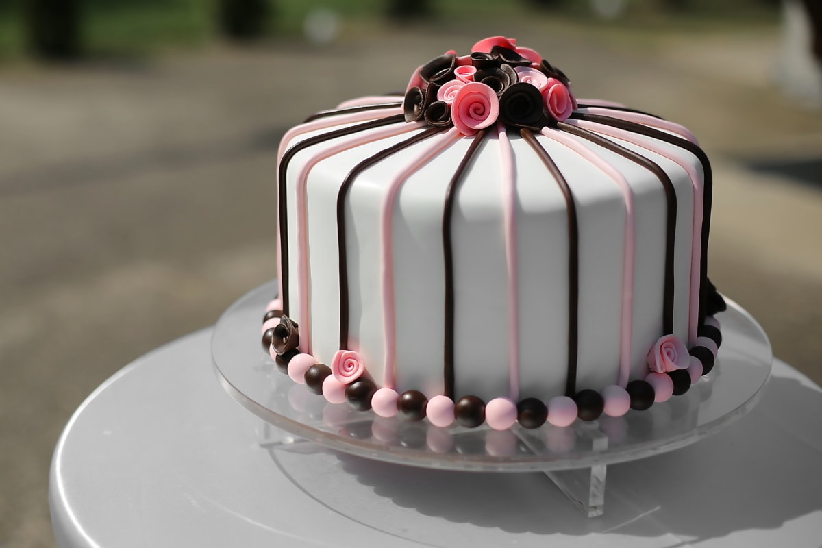 kake, hvit, elegante, søt, mat, dessert, sjokolade, bryllup, sukker, krem