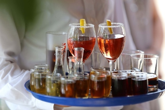 alkohol, červené víno, barman, víno, strana, láhev, nápoj, kapalina, nápoj, sklo