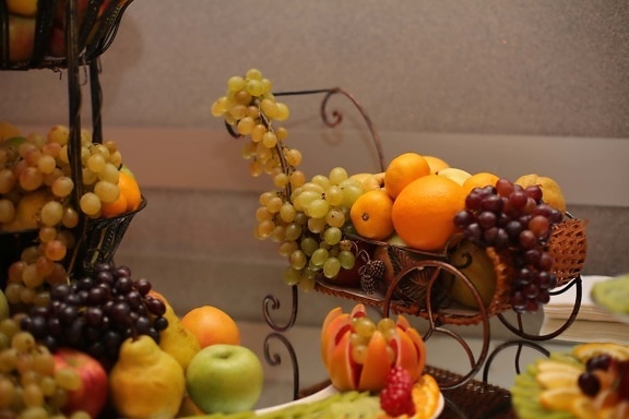 свіжі, яблуко, їжа, фрукти, виноград, Натюрморт, банан, персик, здоров'я, Груша