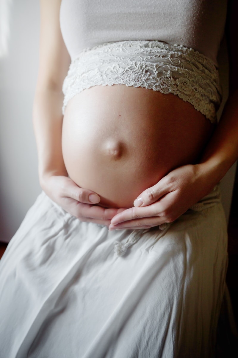 怀孕, 女士, 年轻女子, 肚子, 胃, 产假, 母亲, 出生, 照顾, 女人