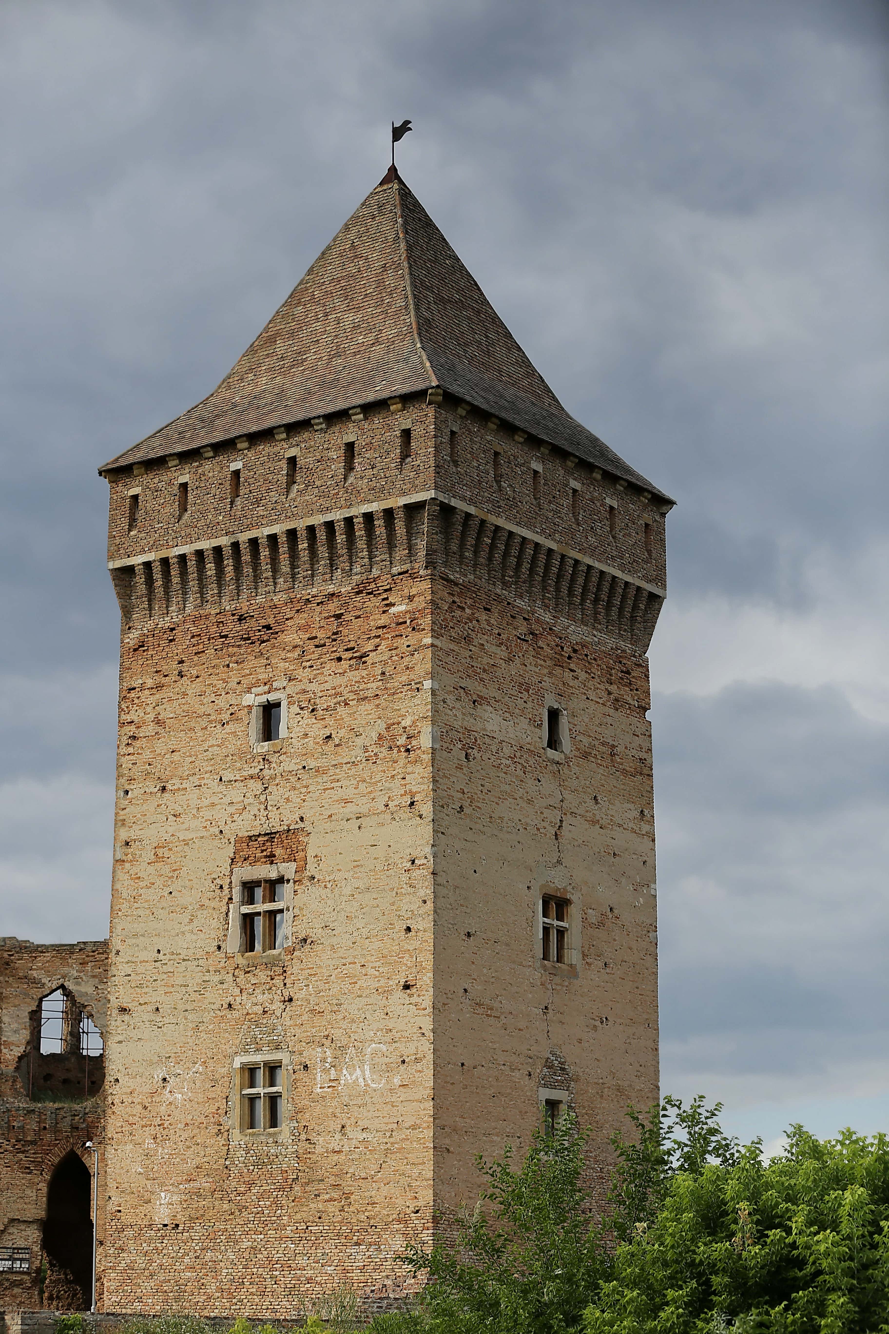 Medieval Fortress Tower Wallpaper