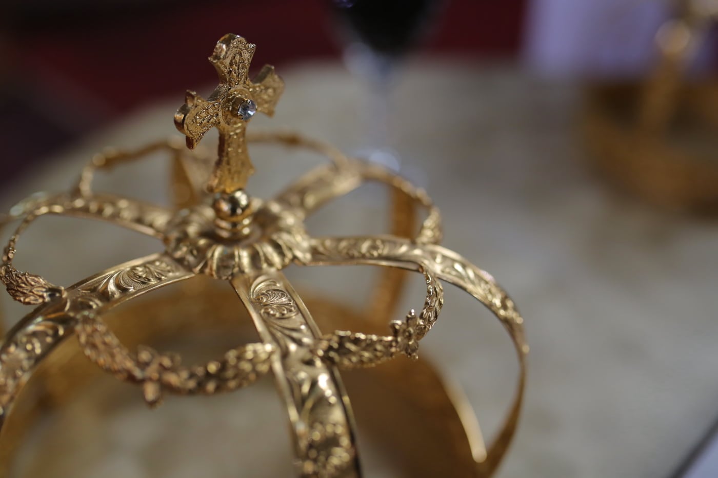 złoty blask, Korona, złota, skarb, genialny, świecący, Biżuteria, luksusowe, platyna, dekoracja