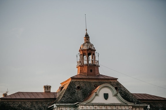 Château, résidence, sur le toit, baroque, toit, bâtiment, paratonnerre, architecture, dôme, Monastère de