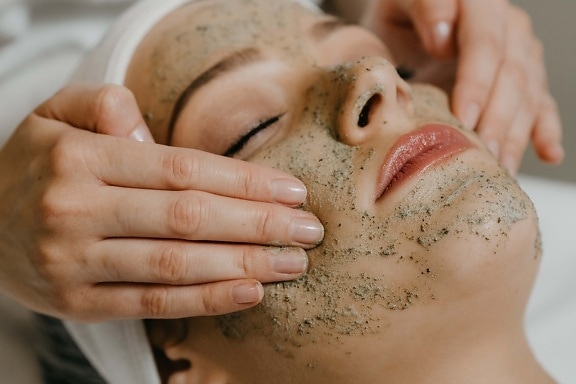 treatment, close-up, massage, wellness, face, spa center, woman, skin, relaxation, touch