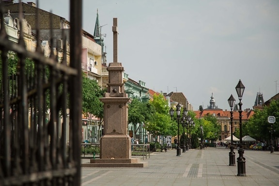 Sremski Karlovci town, downtown, building, street, architecture, city, old, urban, outdoors, square, town