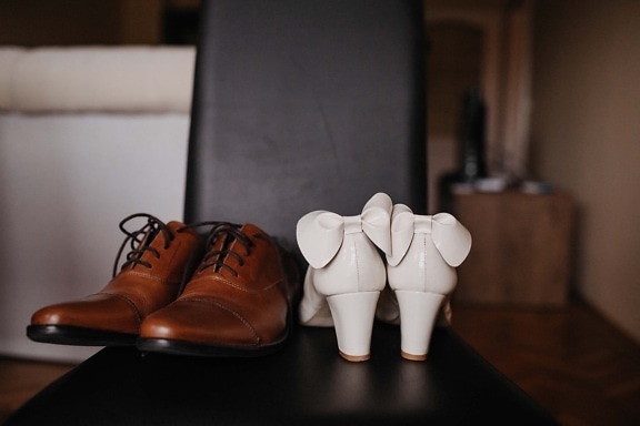 klasický, elegantné, sandále, topánky, kožené, obuv, dvojica, príležitostné, Čistenie, zátišie