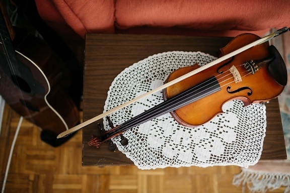 violon, vintage, vieux, musique, bois, classique, instrument, musicien, compétence, art