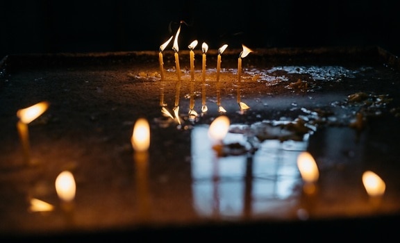 grief, candles, darkness, mourning, spirituality, flames, death, blur, flame, candle