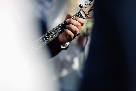 gypsy, guitarist, guitar, close-up, ring, hand, music, concert, musician, band