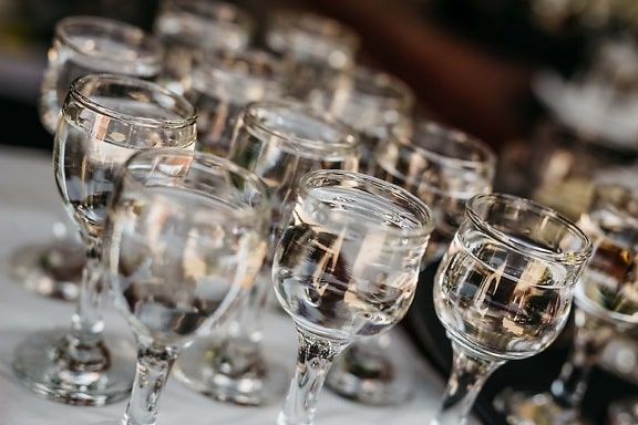 cocktails, alcool, complet, verre, célébration, parti, lunettes, boisson, luxe, crystal