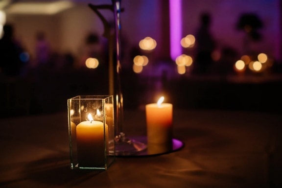 romantic, candlelight, candles, atmosphere, crystal, fancy, candlestick, close-up, transparent, illumination