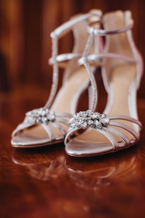 decoration, crystal, shoes, sandal, heels, footwear, fancy, elegant, glamour, leather