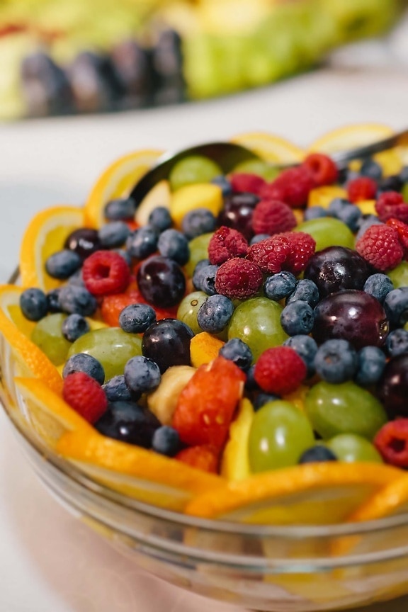 frugt, bær, druer, lækker, bær, mad, sød, blåbær, sundhed, brombær