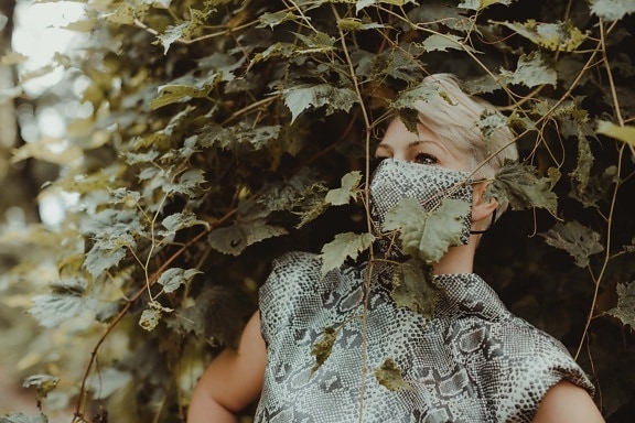 COVID-19, fancy, face mask, glamour, outfit, fashion, design, leaf, tree, wood