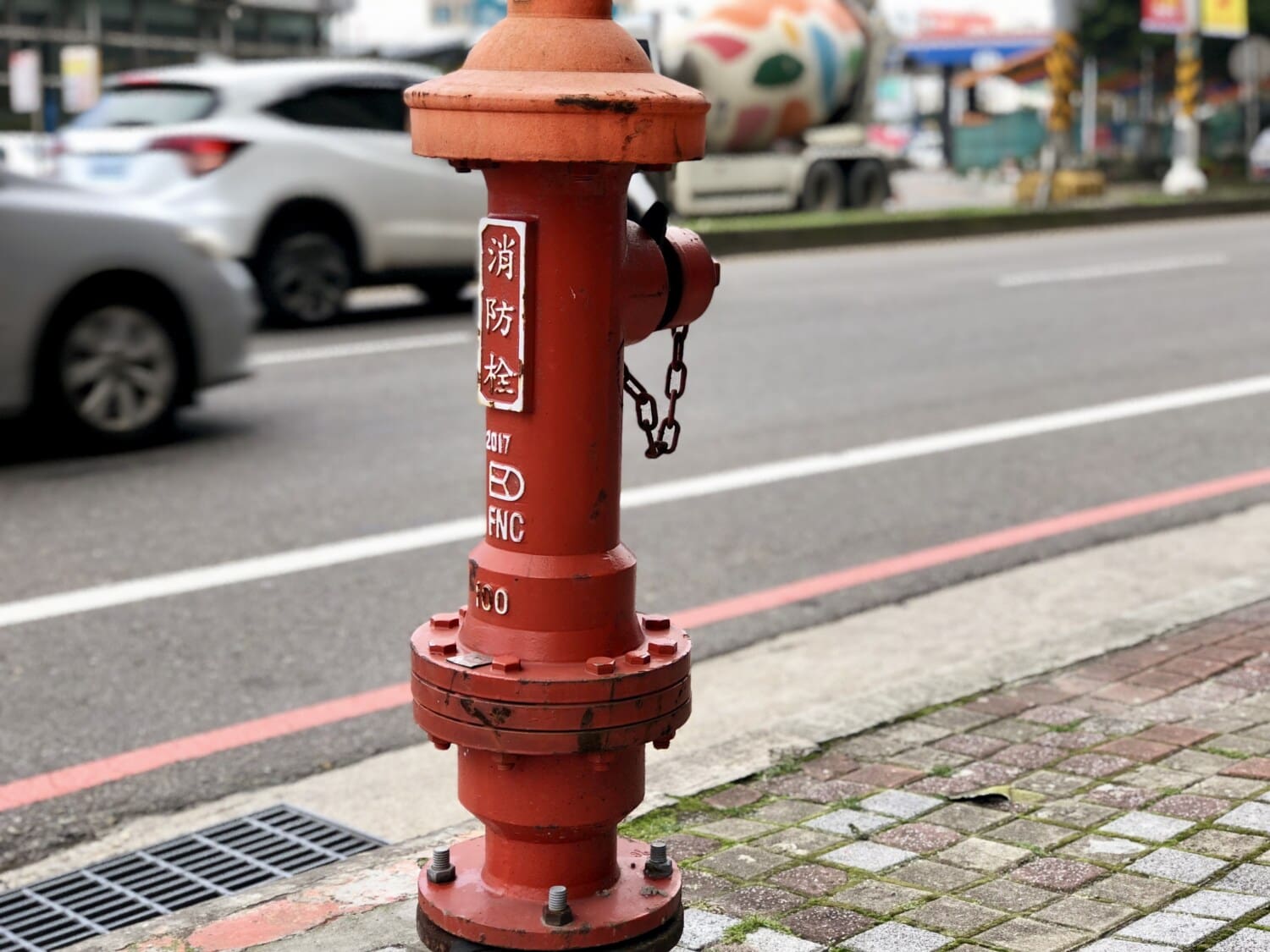 消火栓, 路面, 铸铁, 街道, 亚洲, 城市地区, 交通, 城市, 路, 户外活动