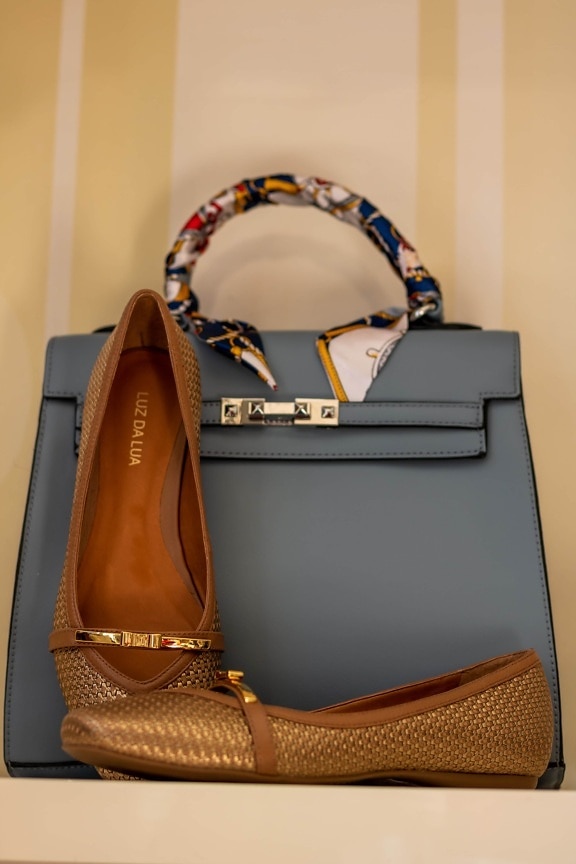 shopping, leather, handbag, shoes, style, elegant, fancy, fashion, footwear, classic