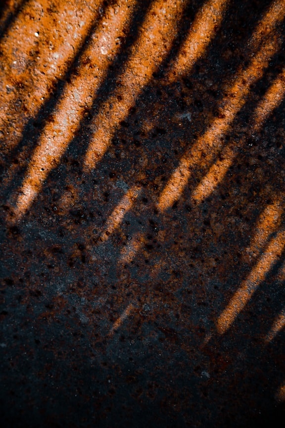 rust, cast iron, metal, shadow, iron, texture, decay, old, material, dark