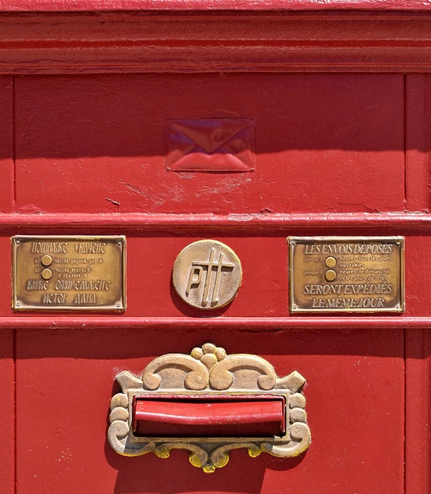 Imagem gratuita: caixa do correio, ferro fundido, vermelho, vintage ...