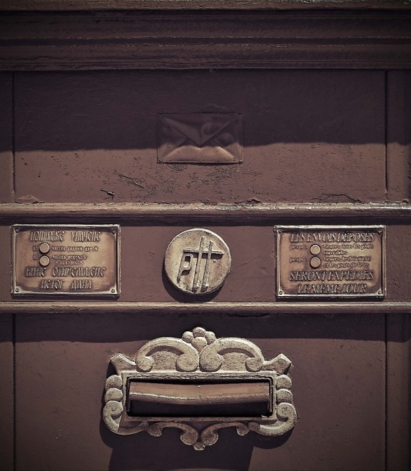 old, history, mailbox, telegraph, vintage, sign, symbol, retro, classic, box