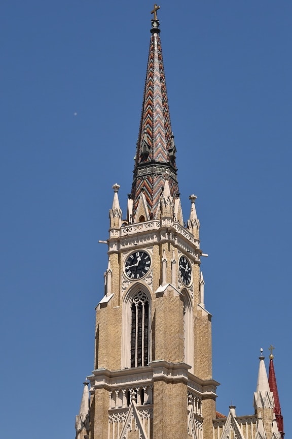 Kirche, gotisch, Kirchturm, architektonischen Stil, Europäische, Christentum, Barock, Klassiker, Dach, Gebäude