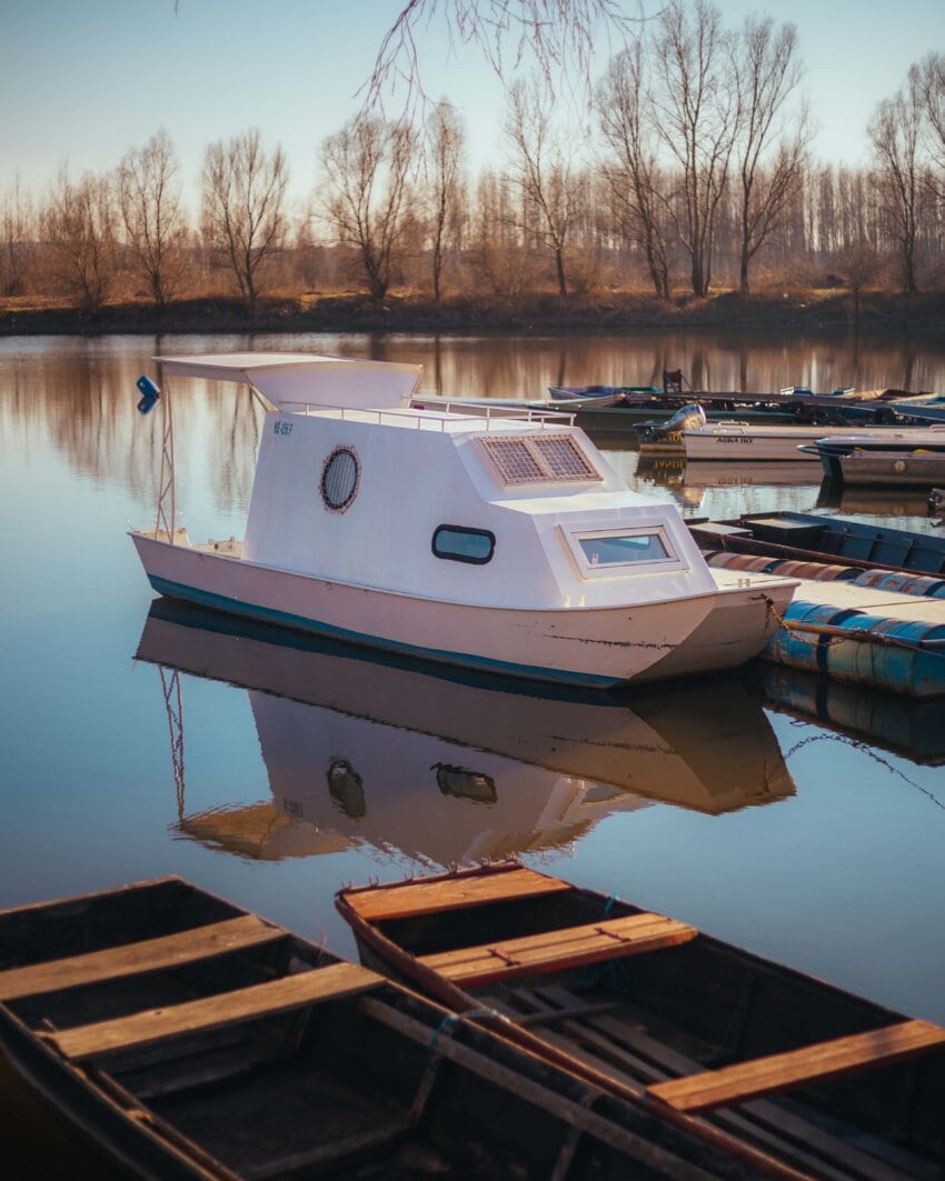 jacht und motorboot hafen