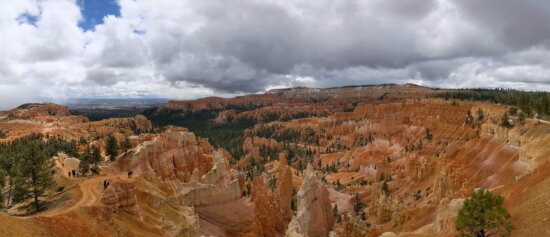 Panorama, majestueux, formation, nature sauvage, Roche, nature, parc, paysage, Canyon, national