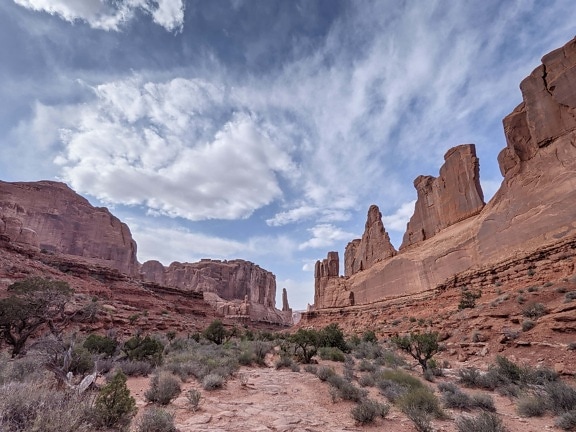 rock, desert, sandstone, canyon, landscape, outdoors, nature, geology, cliff, erosion
