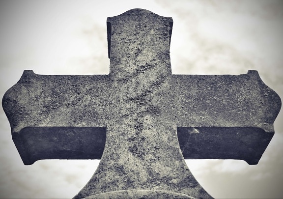 catholic, celtic style, cross, grief, black and white, death, gravestone, close-up, monochrome, cemetery