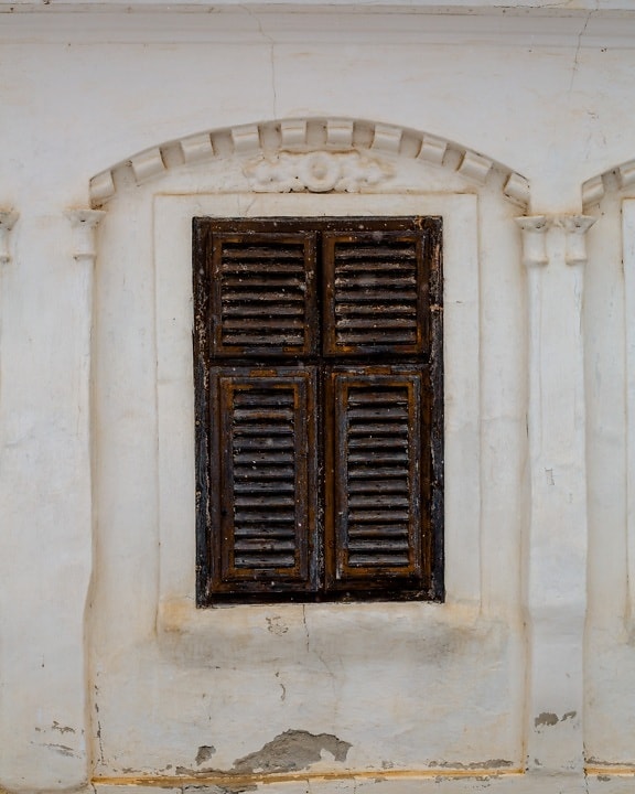 wooden, old style, window, style, baroque, wall, ornament, architecture, old, wood
