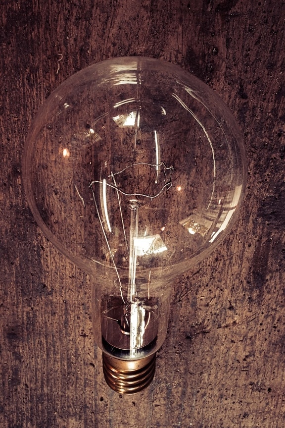 light bulb, big, wire, filament, fluorescent, electricity, lamp, glass, bulb, retro