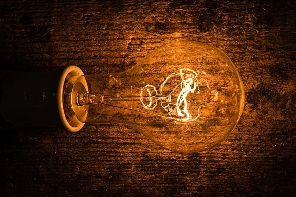 light bulb, bright, luminescence, fluorescent, filament, electricity, voltage, darkness, old style, light