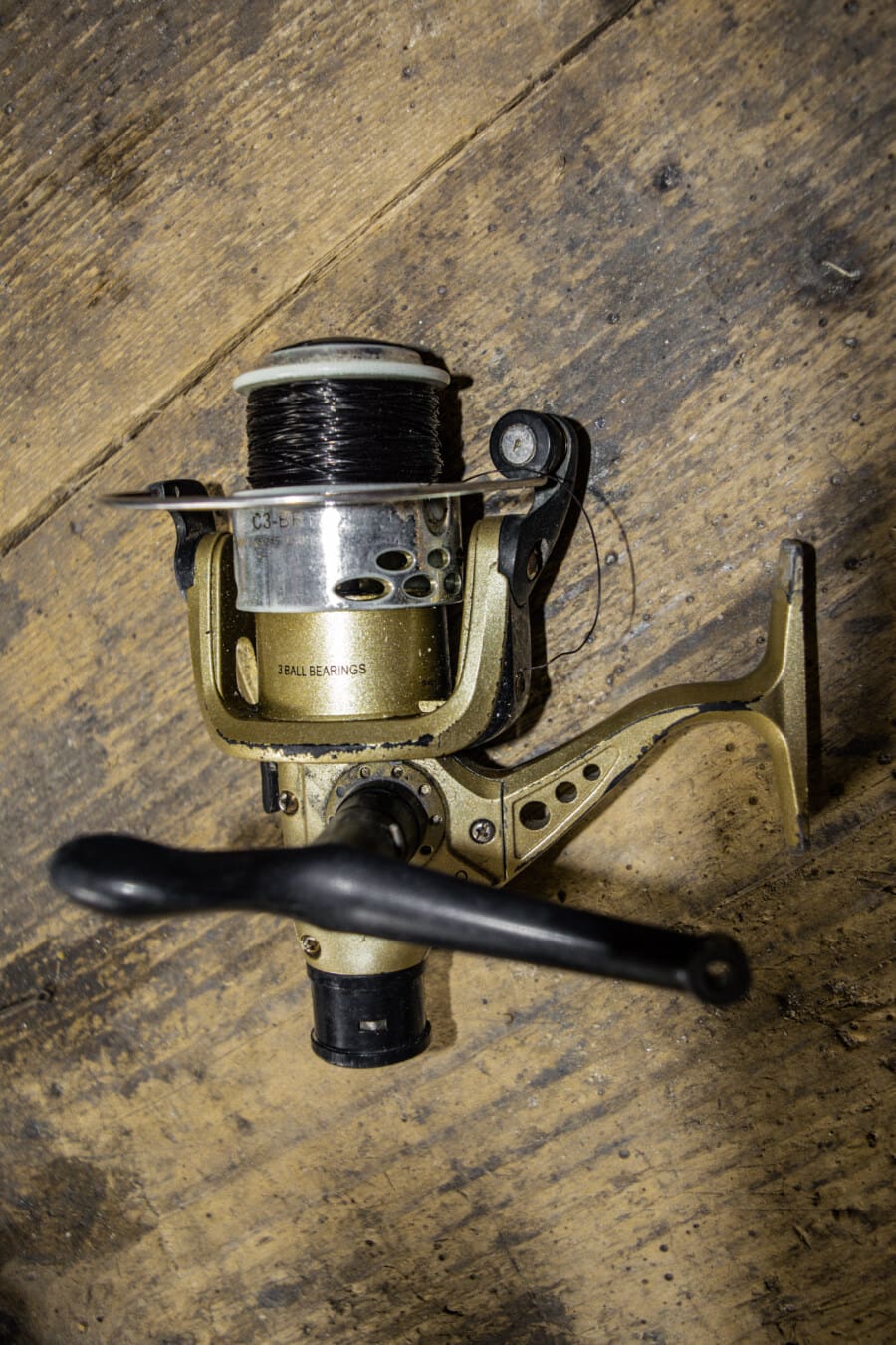 pesca, as artes de pesca, máquina, objeto, velho, mecanismo, dispositivo, vintage, retrô, aço