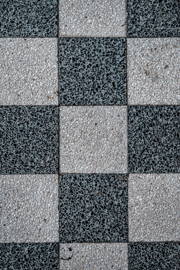 texture, vertical, granit, marbre, cube, noir et blanc, régulière, Rectangle, mosaïque, place