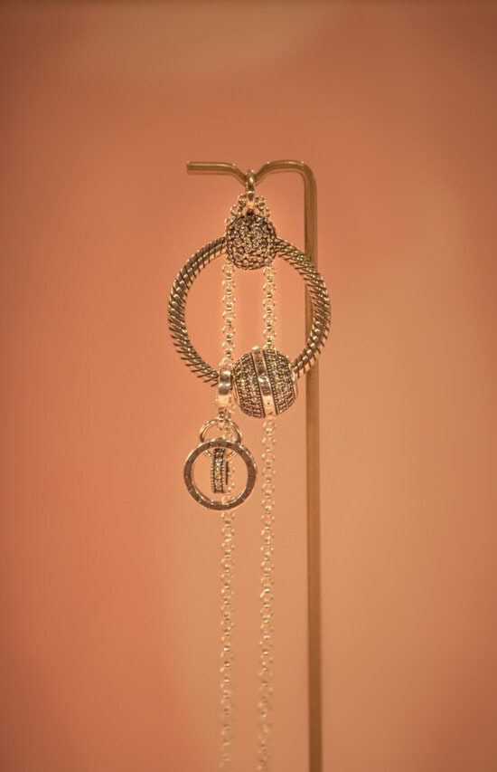 bracelet, Collier, or, bijoux, chaîne, lueur dorée, accessoire, fait main, décoration, suspendu