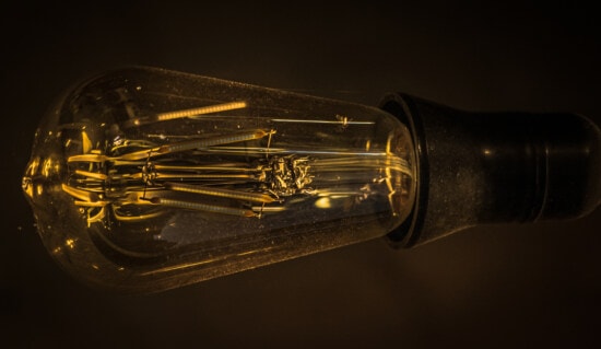 light bulb, inside, old, old style, macro, filament, vintage, electricity, wire, still life