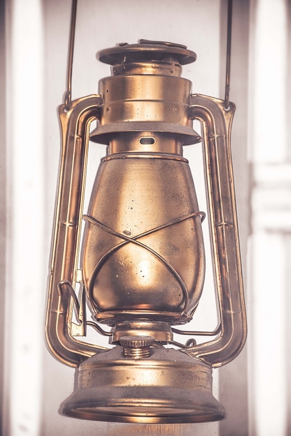 lanterne, historique, lampe, pétrole, essence, vintage, retro, antique, vieux, ampoule