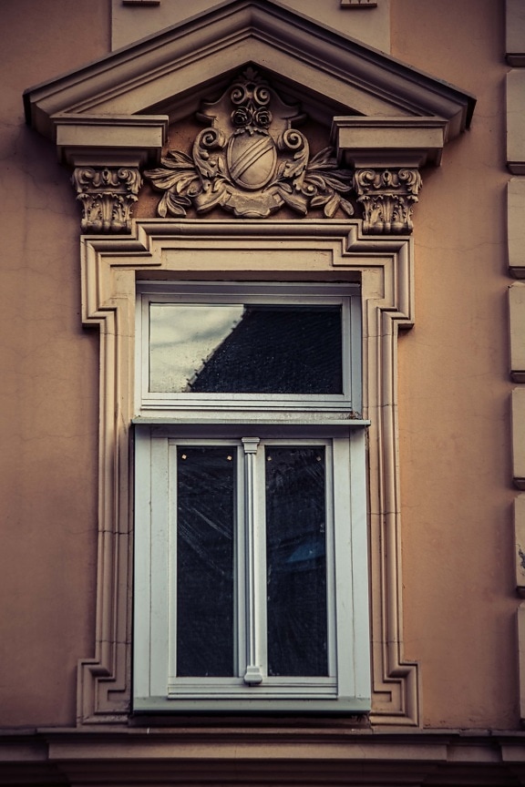 viktorianischen, Fenster, Rahmen, architektonischen Stil, Klassiker, Architektur, Fassade, Antik, alt, Wand