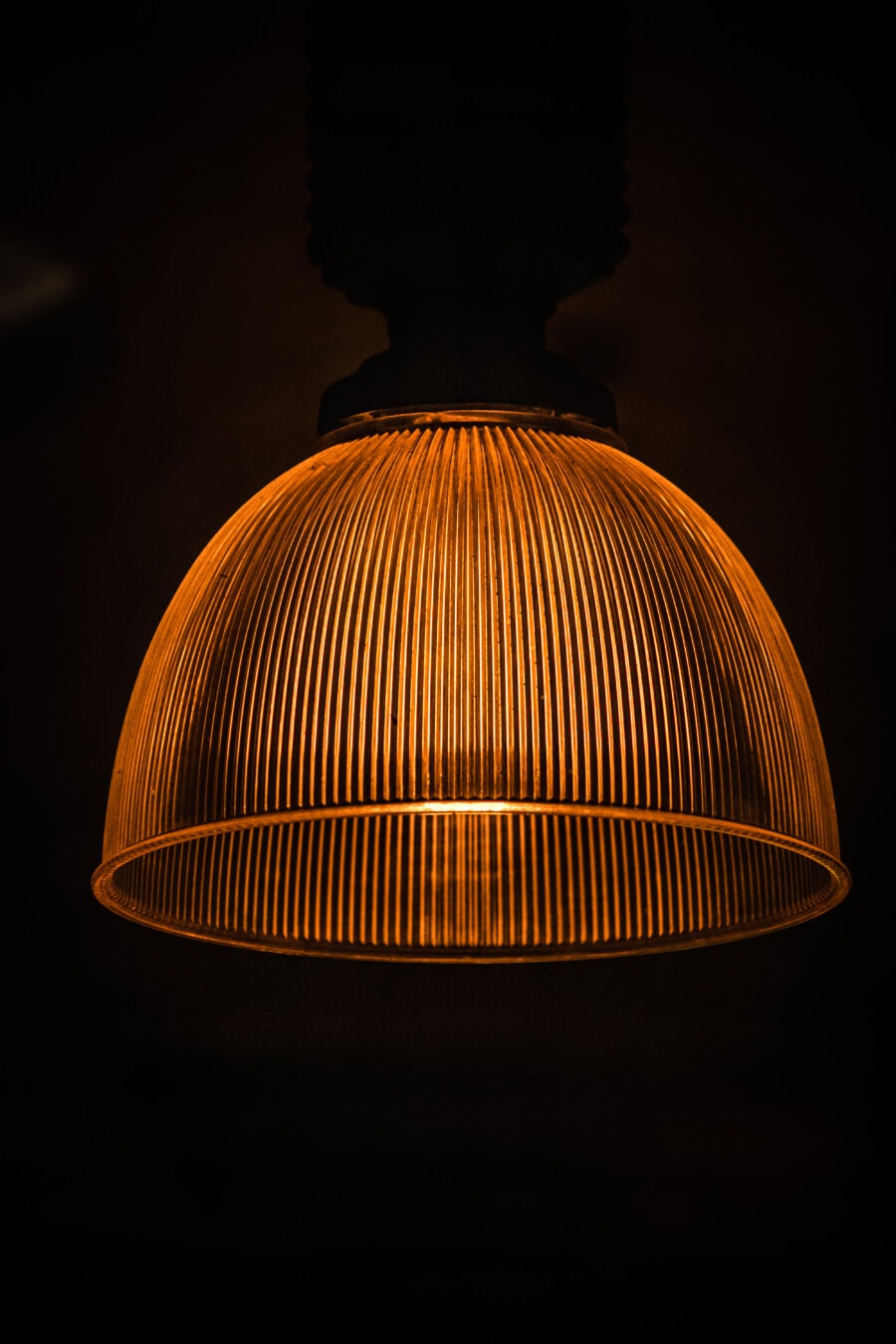 classic, round, light brown, chandelier, stained glass, shade, lamp, light, bulb, illuminated