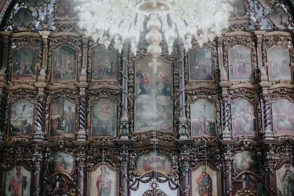 Altar, orthodoxe, Heilige, handgefertigte, Kapelle, Tischlerei, Bildende Kunst, Byzantinische, Christentum, Kirche