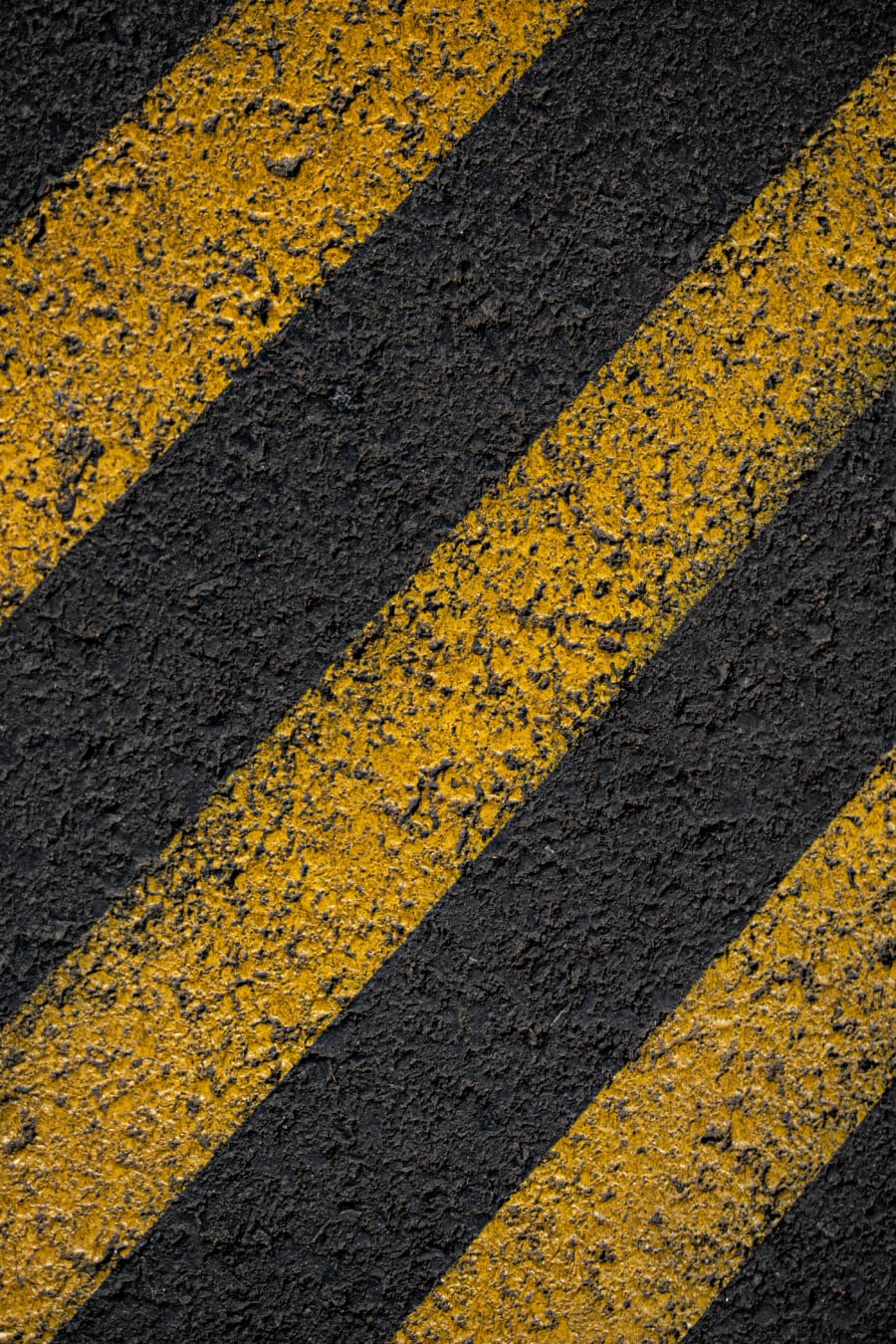 asfalt, tekstura, beton, žuta, pruge, linije, narančasto žuta, cesta, ulica, kolnik