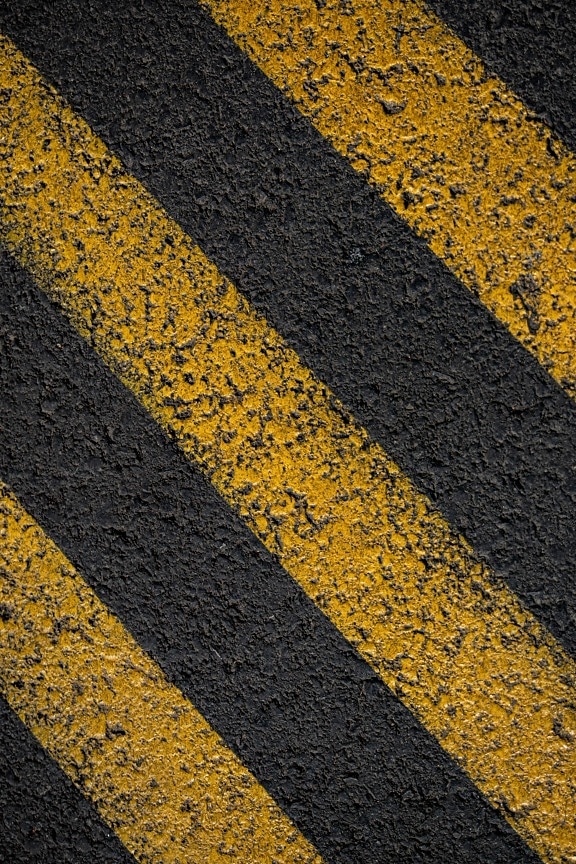 asfalt, bitumen, konsistens, betong, gul, Stripes, linjer, mönster, väg, trottoar
