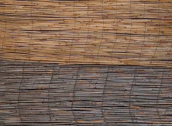 old style, dirty, reeds, horizontal, texture, bark, old, material, surface, pattern