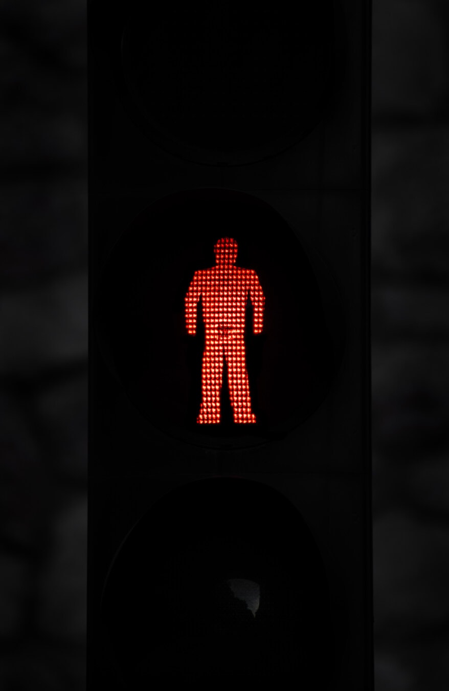 rot, rotes Licht, Ampel, Stau, Verkehrssteuerung, Semaphore, Gefahr, Warnung, Sicherheit, Stop