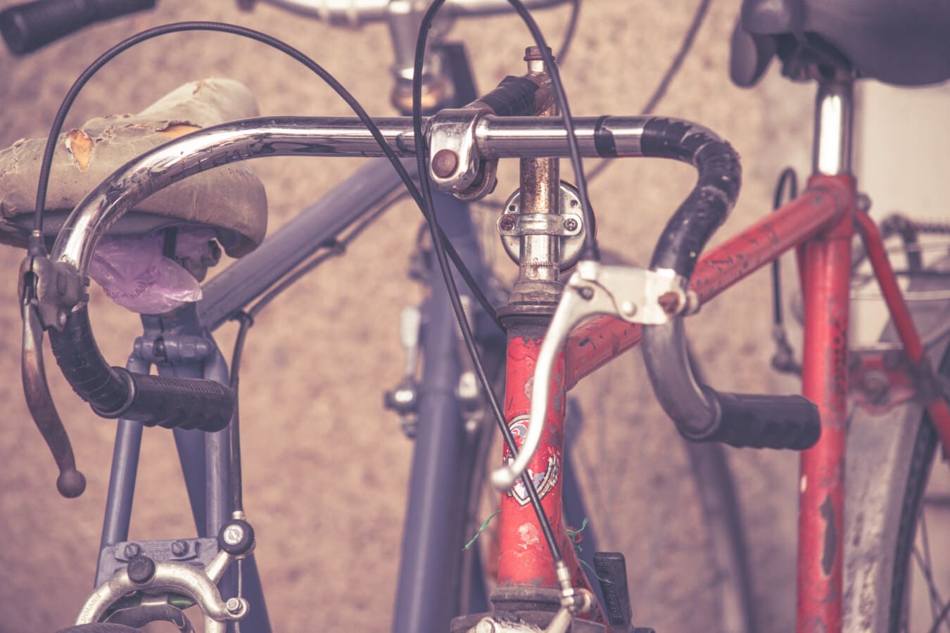 cykel, gammel stil, væddeløb, rat, årgang, hjulet, cykel, retro, gamle, klassikko
