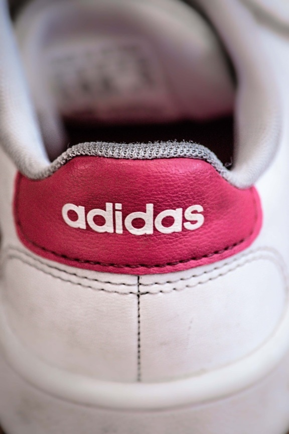 sign, Adidas, close-up, sneakers, footwear, fashion, leather, indoors, traditional, elegant