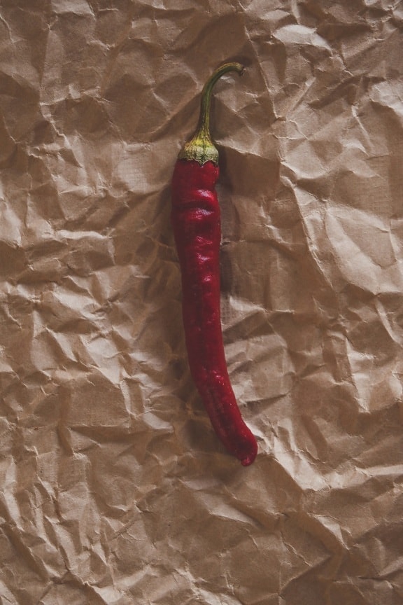 chili pepper, spice, dark red, organic, vegetable, light brown, paper, pepper, nature, retro