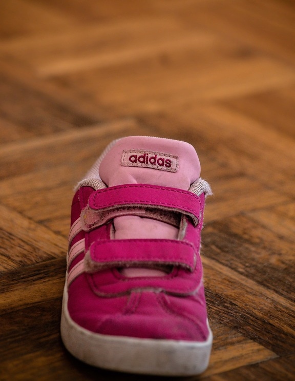 sneakers, small, pinkish, Adidas, footwear, fashion, comfort, traditional, object